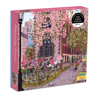 Blooming Streets 500 Piece Puzzle by Galison