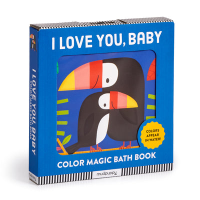 I Love You, Baby Color Magic Bath Book by Mudpuppy