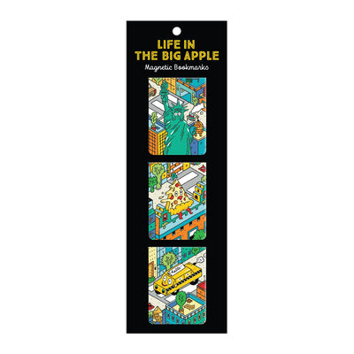 Life in the Big Apple Magnetic Bookmarks by Galison