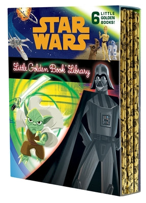 The Star Wars Little Golden Book Library (Star Wars): The Phantom Menace; Attack of the Clones; Revenge of the Sith; A New Hope; The Empire Strikes Ba by Various