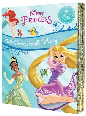 Disney Princess Little Golden Book Library (Disney Princess): Tangled; Brave; The Princess and the Frog; The Little Mermaid; Beauty and the Beast; Cin by Various
