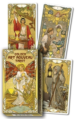 Golden Art Nouveau Tarot by Massaglia, Giulia Francesca