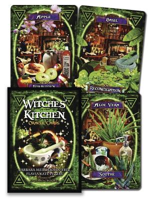 Witches' Kitchen Oracle Cards by Meiklejohn-Free, Barbara