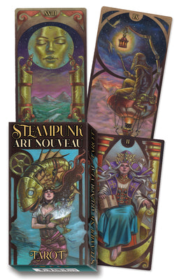 Steampunk Art Nouveau Tarot Deck by Strati, Luca