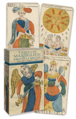 Tarocchi Marsigliesi Fratelli Recchi: Oneglia, Torino 1830 by Lo Scarabeo