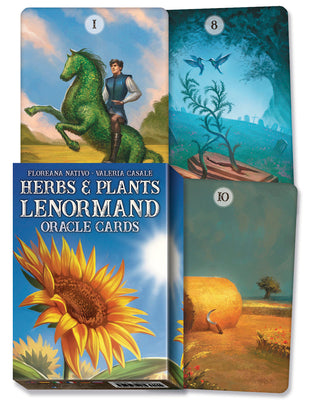 Herbs and Plants Lenormand Oracle Cards by Nativo, Floreana