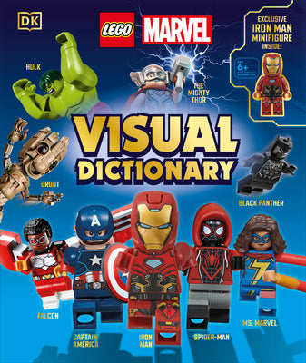 Lego Marvel Visual Dictionary: With Exclusive Iron Man Minifigure by Hugo, Simon