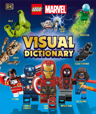 Lego Marvel Visual Dictionary (Library Edition): Without Minifigure by Hugo, Simon