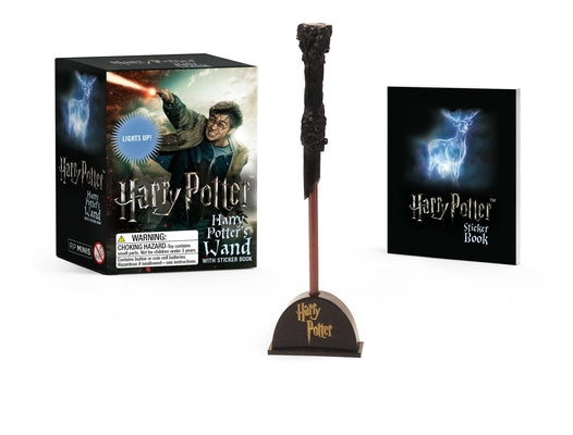 Harry Potter Wizard's Wand with Sticker Book: Lights Up! by Running Press