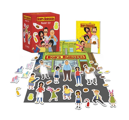 Bob's Burgers Magnet Set with Book by Pearlman, Robb