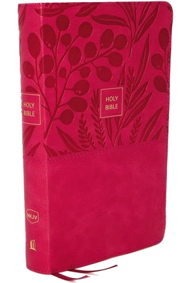 Nkjv, Reference Bible, Personal Size Large Print, Leathersoft, Pink, Red Letter Edition, Comfort Print: Holy Bible, New King James Version by Thomas Nelson