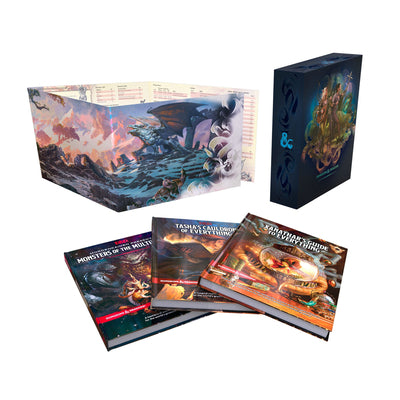 Dungeons & Dragons Rules Expansion Gift Set (D&d Books)-: Tasha's Cauldron of Everything + Xanathar's Guide to Everything + Monsters of the Multiverse by Wizards RPG Team