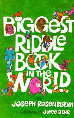 Biggest Riddle Book in the World by Rosenbloom, Joseph