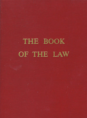The Book of the Law by Crowley, Aleister