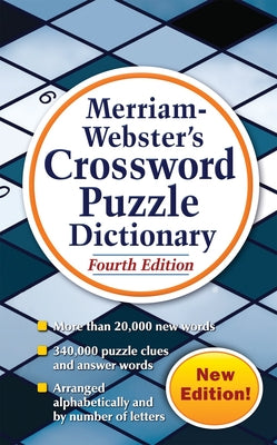 Merriam-Webster's Crossword Puzzle Dictionary by Merriam-Webster Inc