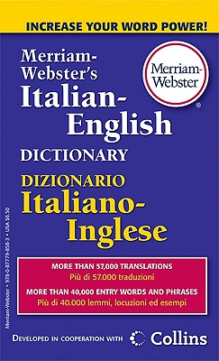 Merriam-Webster's Italian-English Dictionary by Merriam-Webster Inc