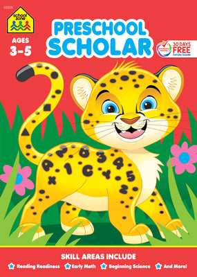 School Zone Preschool Scholar Workbook by Zone, School