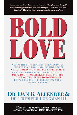 Bold Love by Allender, Dan