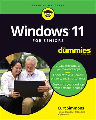 Windows 11 for Seniors for Dummies by Simmons, Curt