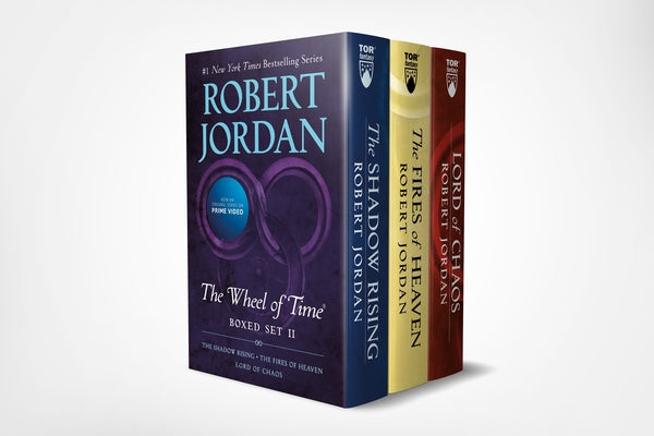 Wheel of Time Premium Boxed Set II: Books 4-6 (the Shadow Rising, the Fires of Heaven, Lord of Chaos) by Jordan, Robert