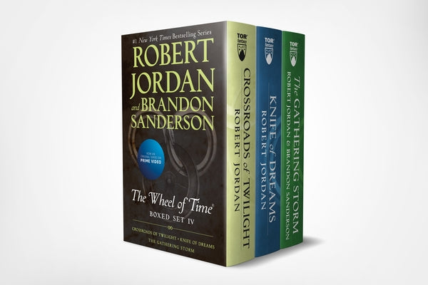 Wheel of Time Premium Boxed Set IV: Books 10-12 (Crossroads of Twilight, Knife of Dreams, the Gathering Storm) by Jordan, Robert
