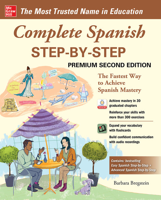 Complete Spanish Step-By-Step, Premium Second Edition by Bregstein, Barbara