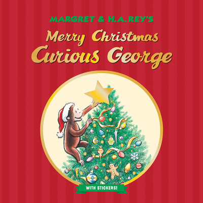 Merry Christmas, Curious George with Stickers by Rey, H. A.