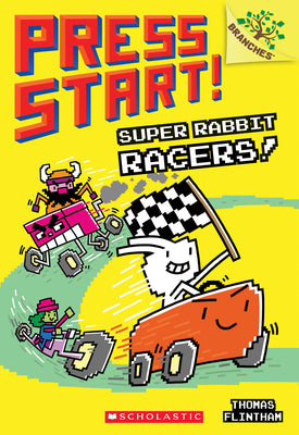 Super Rabbit Racers!: A Branches Book (Press Start! #3): Volume 3 by Flintham, Thomas