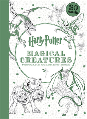 Harry Potter Magical Creatures Postcard Coloring Book by Scholastic