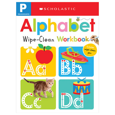 Pre-K Alphabet Wipe-Clean Workbook: Scholastic Early Learners (Wipe-Clean) by Scholastic