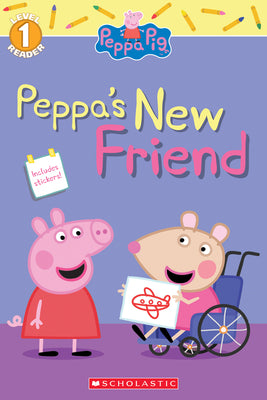 Peppa's New Friend (Peppa Pig Level 1 Reader with Stickers) by Petranek, Michael