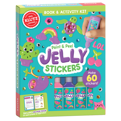 Paint & Peel Jelly Stickers by Klutz