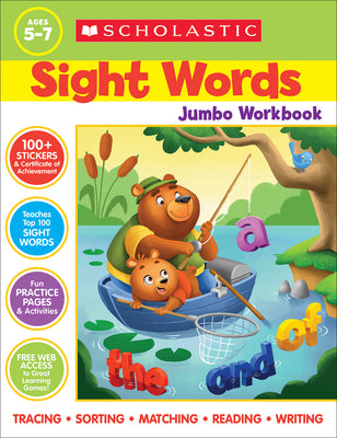 Scholastic Sight Words Jumbo Workbook by Scholastic