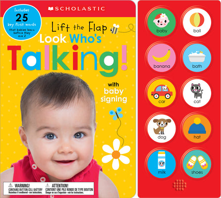 Look Who's Talking!: Scholastic Early Learners (Sound Book) by Scholastic