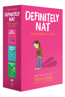 Definitely Nat: A Graphic Novel Box Set (Nat Enough #1-3) by Scrivan, Maria