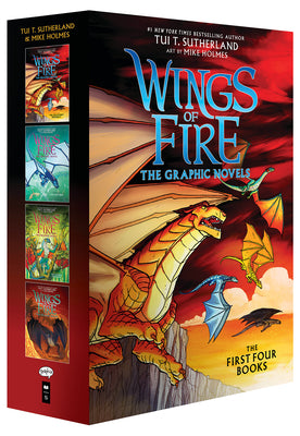 Wings of Fire #1-#4: A Graphic Novel Box Set (Wings of Fire Graphic Novels #1-#4) by Sutherland, Tui T.