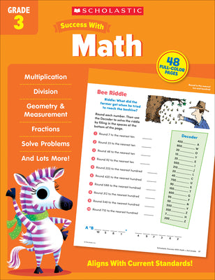 Scholastic Success with Math Grade 3 by Scholastic Teaching Resources