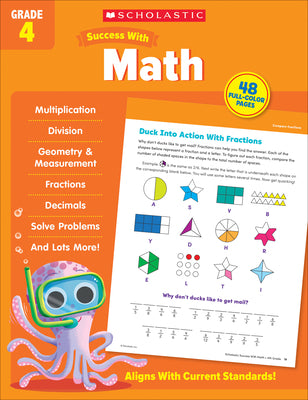 Scholastic Success with Math Grade 4 by Scholastic Teaching Resources