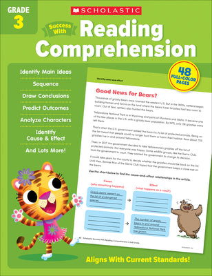 Scholastic Success with Reading Comprehension Grade 3 by Scholastic Teaching Resources