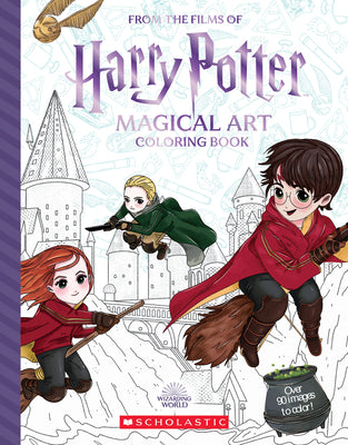 Magical Art Coloring Book (Harry Potter) by Tobacco, Violet