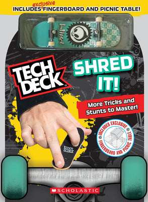 Shred It! (Tech Deck Guidebook): Gnarly Tricks to Grind, Shred, and Freestyle! by Shapiro, Rebecca