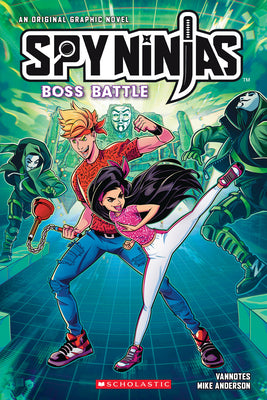 Boss Battle (Spy Ninjas Official Graphic Novel #3) by Vannotes