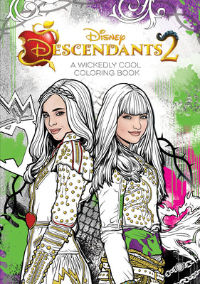 Descendants 2 a Wickedly Cool Coloring Book by Disney Book Group