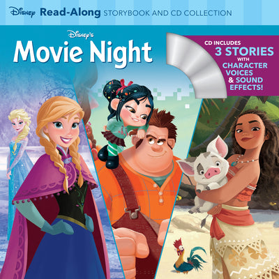 Disney's Movie Night Readalong Storybook and CD Collection: 3-In-1 Feature Animation Bind-Up by Disney Books