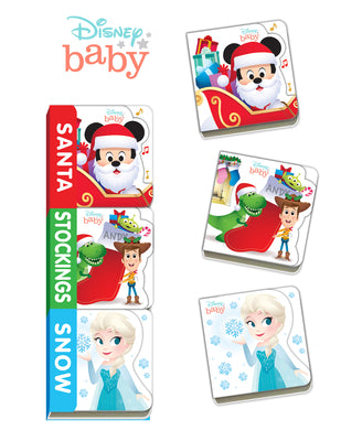 Disney Baby Santa, Stockings, Snow by Disney Books