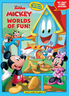 Mickey Mouse Funhouse: Worlds of Fun!: My First Comic Reader! by Disney Books