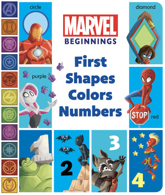 Marvel Beginnings: First Shapes, Colors, Numbers by Higginson, Sheila Sweeny