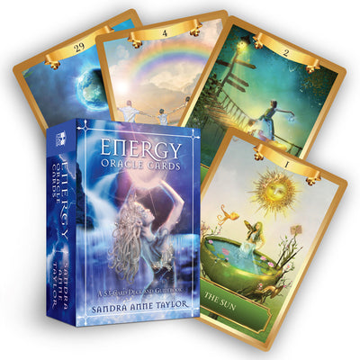 Energy Oracle Cards: A 53-Card Deck and Guidebook by Taylor, Sandra Anne