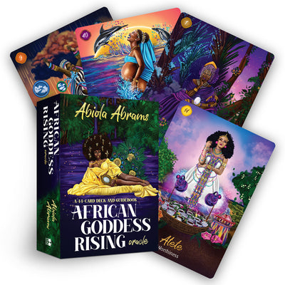 African Goddess Rising Oracle: A 44-Card Deck and Guidebook by Abrams, Abiola