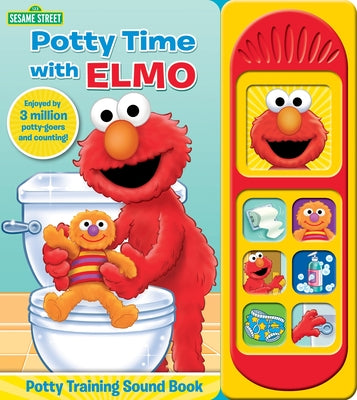 Sesame Street: Potty Time with Elmo Potty Training Sound Book: Potty Training Sound Book by Kaufmann, Kelli